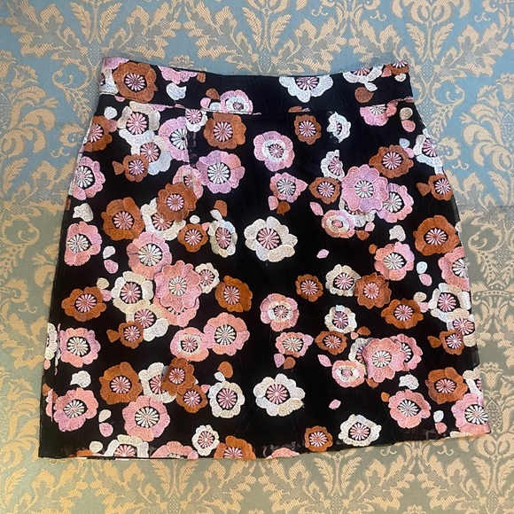 French Connection floral mini skirt, NWT - Picture 5 of 7
